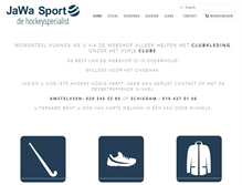 Tablet Screenshot of jawasport.nl